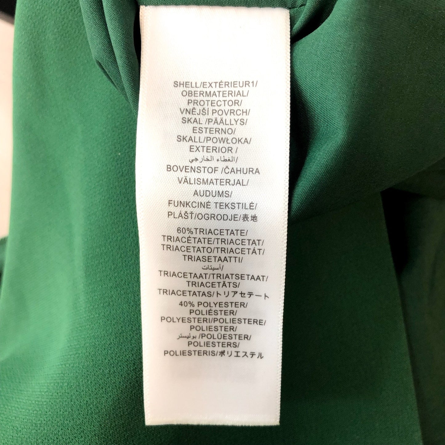 LIV FOSTER Women's Column Gown Size 4 Basil Green Plunging V Neck NWT