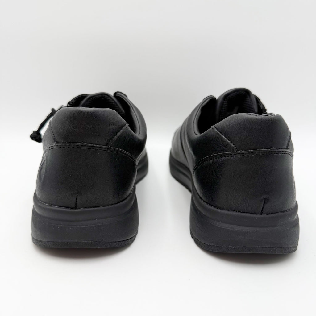 Billy Footwear Womens Work Low Sneakers Size 11 M Black Vegan Leather NWOB