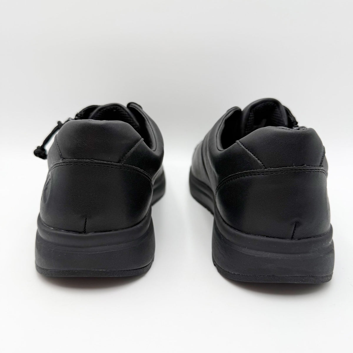 Billy Footwear Womens Work Low Sneakers Size 11 M Black Vegan Leather NWOB