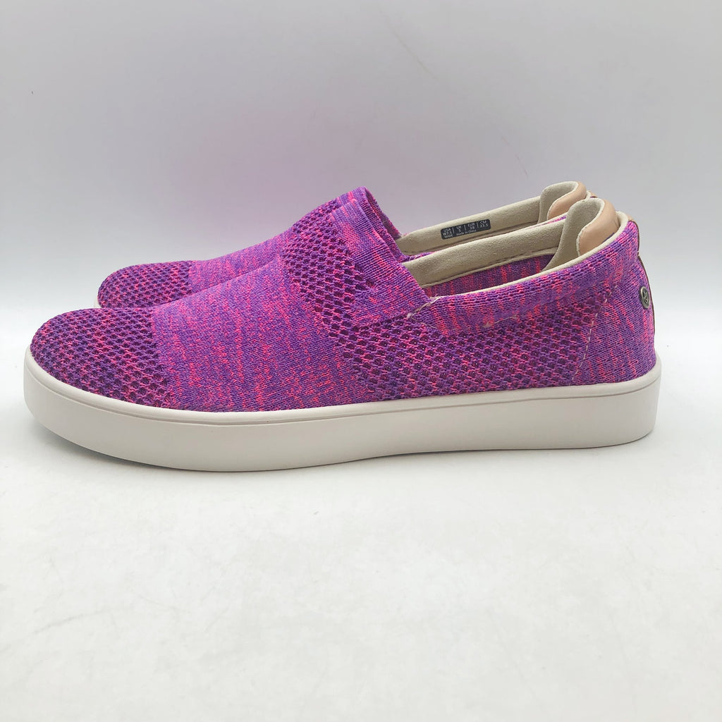 Spenco Womens Coastal Slip-on Sneakers Size 11 B Blush Purple Pink Knit NIB