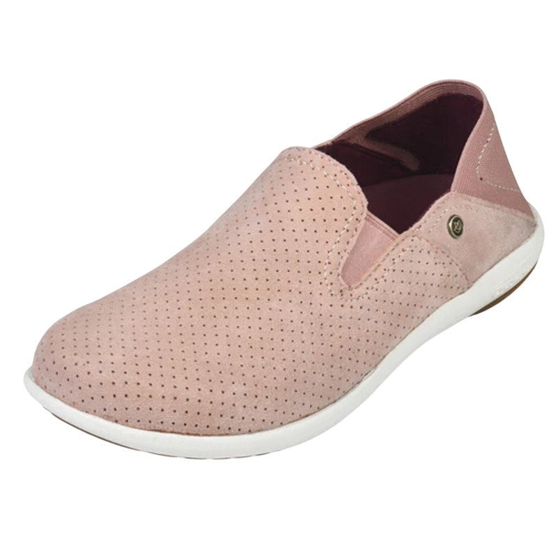 Spenco Waco Womens Siesta Convertible Slip On Shoes Size 9.5 Wide Pink Suede NIB