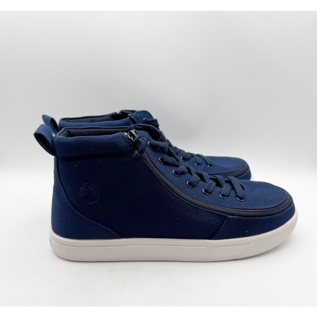Billy Big Kids Classic MDR High Top Sneaker Size 9 EU 41 Navy Blue NIB