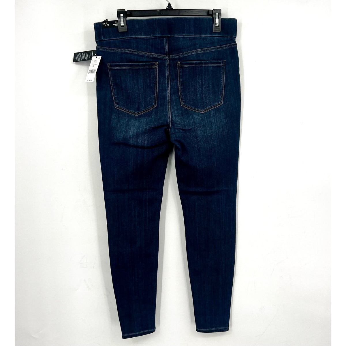 Liverpool Women's Sienna Pull-On Skinny Jeans Size 12 Dark Blue NWT