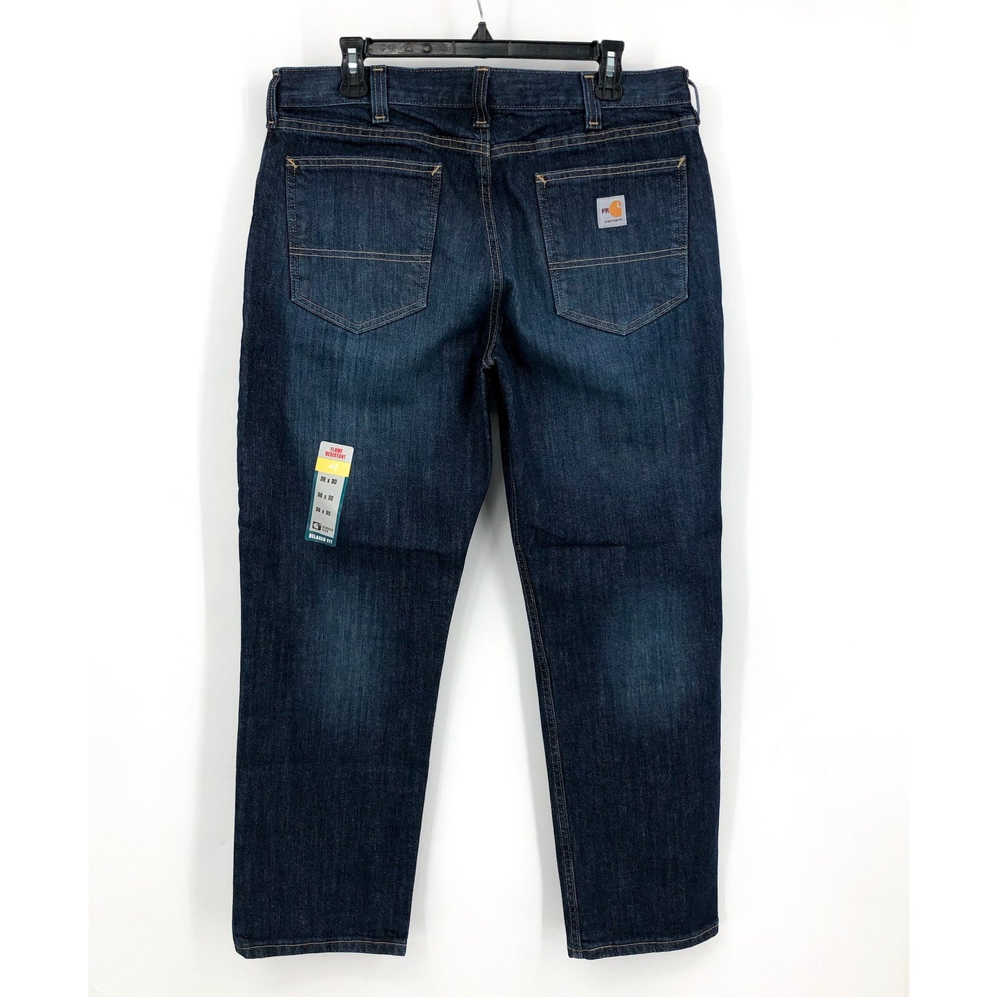 CARHARTT Men FR Rugged Flex Jean 36x30 Dark Blue Relaxed Fit 5-Pocket NWOT