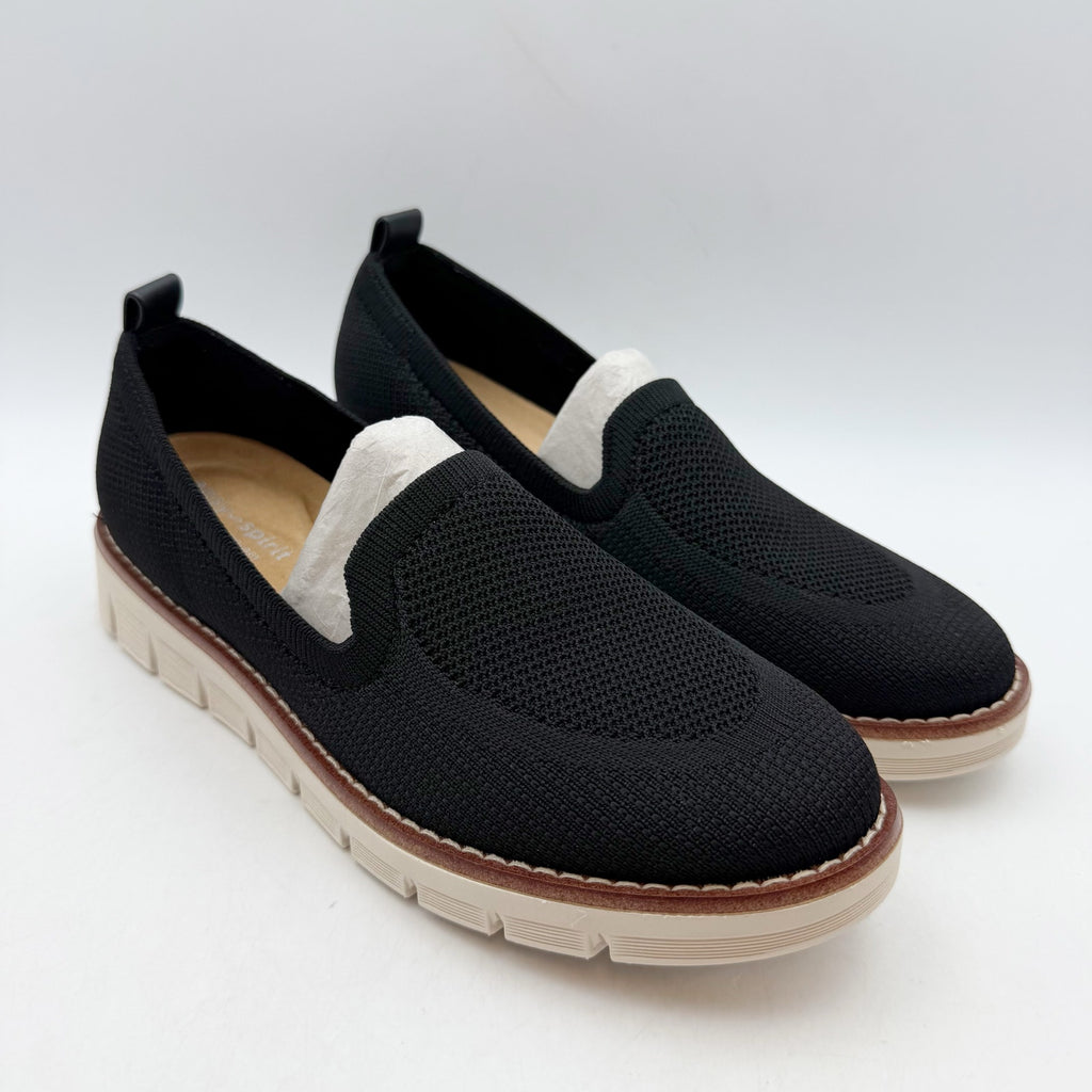 Easy Spirit Womens Valina Casual Shoes Size 6 M Black Slip On Loafers NIB