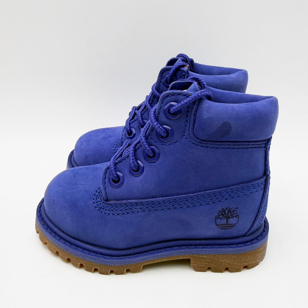 Timberland Toddler 50th Edition 6 Inch Boots Size 5  Bright Blue Waterproof NWOB