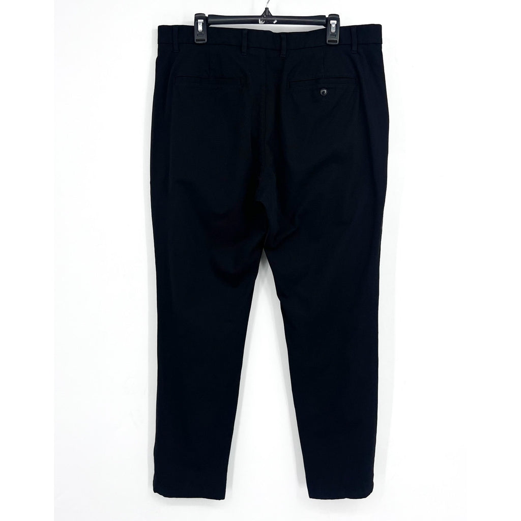 EVERLANE Uniform Mens Performance Chino Pants 34x32 Black Athletic Fit NWT