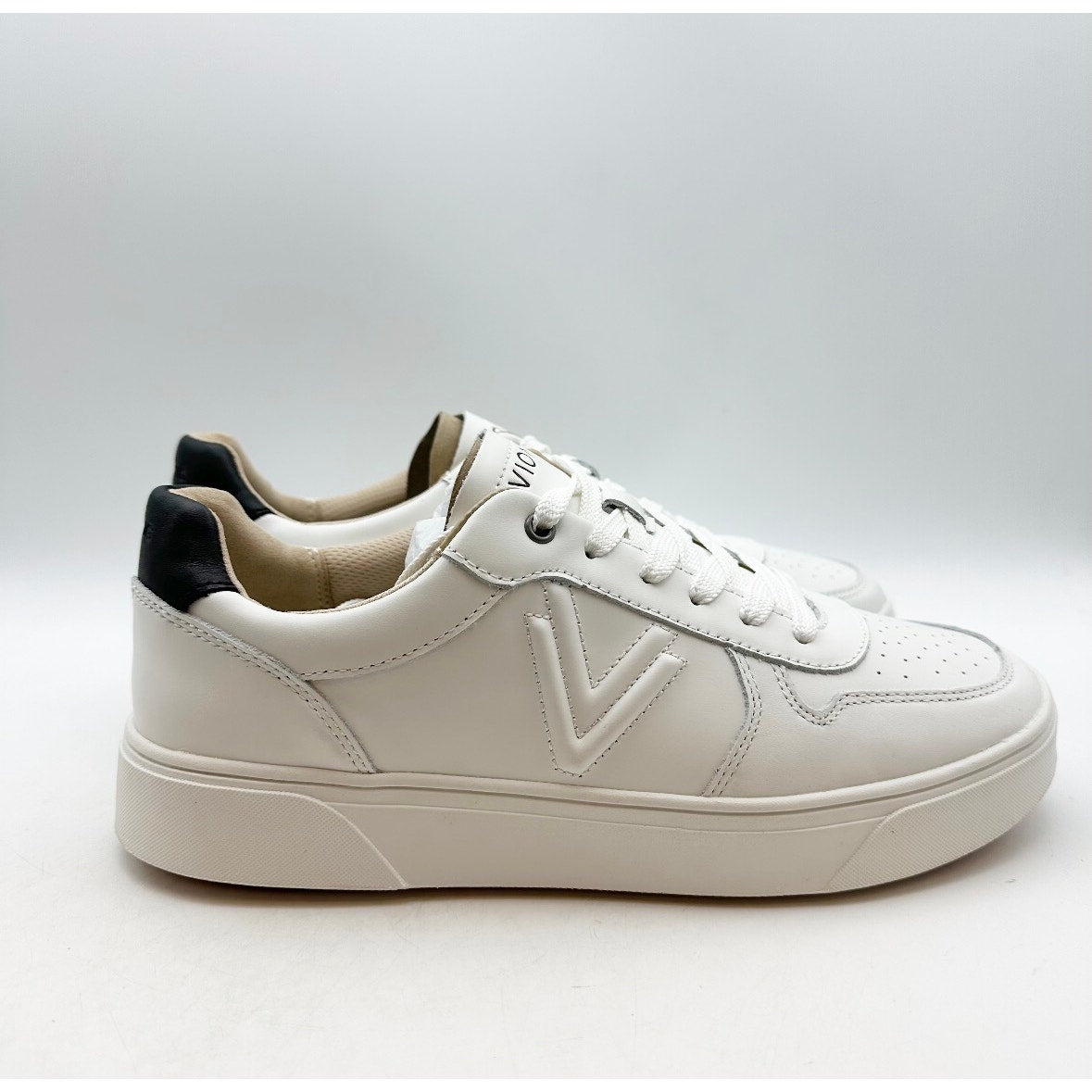 Vionic Womens Kimmie Casual Court Sneakers Size 10 M EU 41 White Leather NIB
