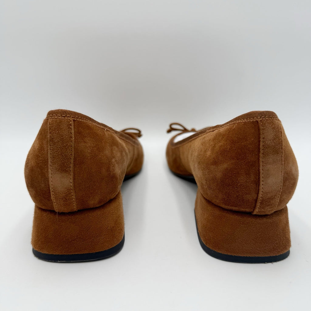 Nine West Womens Saruh Dress Pumps Size 10 M Brown Suede Slip On Heels NWOB