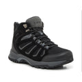 Hi-Tec Mens Mesa Mid Hiking Boot Size 10.5 Wide EU 43.5 Black WP NWOB