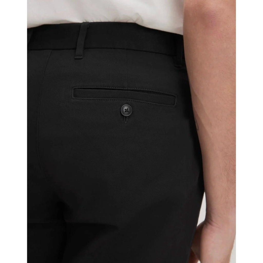 EVERLANE Uniform Mens Performance Chino Pants 28x30 Black Athletic Fit NWT