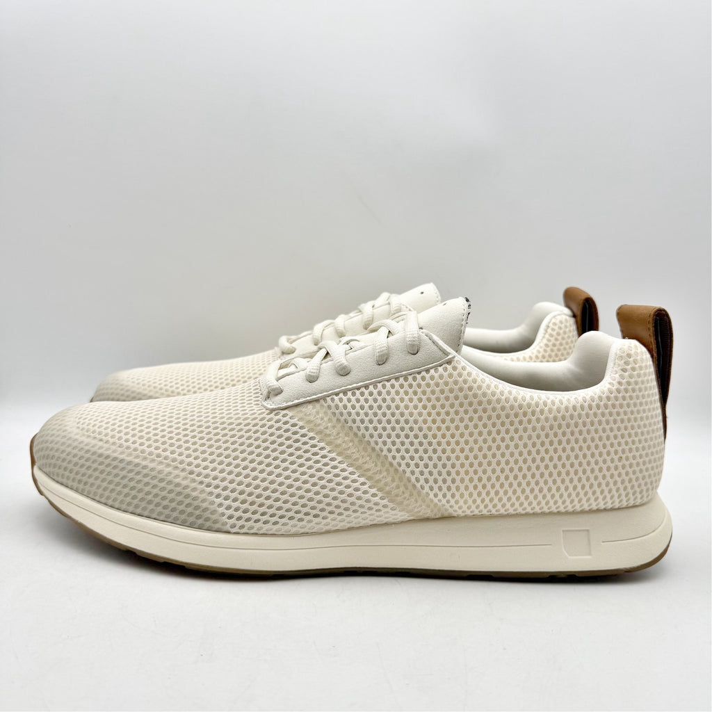 YORK Athletics Mens The Henry Runner Athletic Shoes Size 10 Bone White NIB