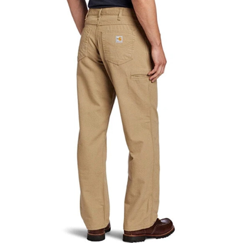 CARHARTT Men's FR Midweight Loose Fit Canvas Pants 50x32 Tan Golden Khaki NWT