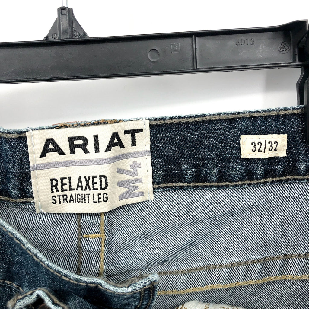 ARIAT Men's M4 Stockton Stackable Straight Leg Jeans 32x32 Kentucky Blue NWT
