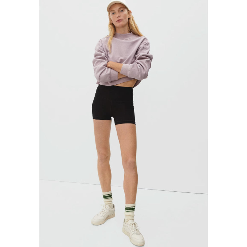 Everlane Womens The Perform Short-Short Athletic XXS Black NWT
