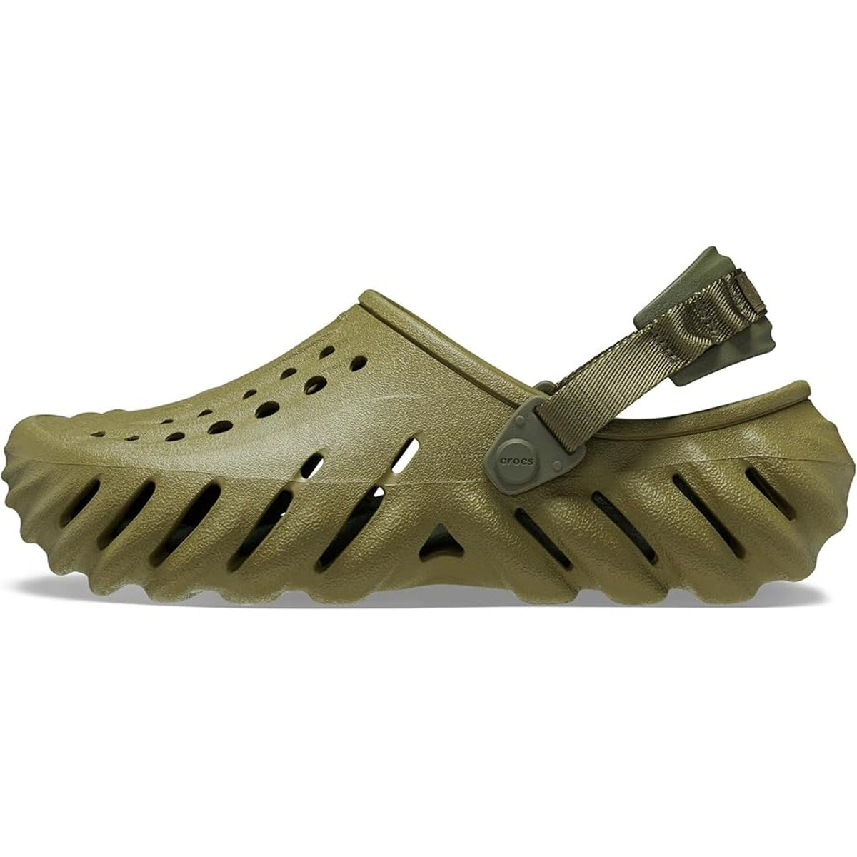 Crocs Unisex Echo Clogs Mens 7 Womens 9 EU 39 Green NWOB