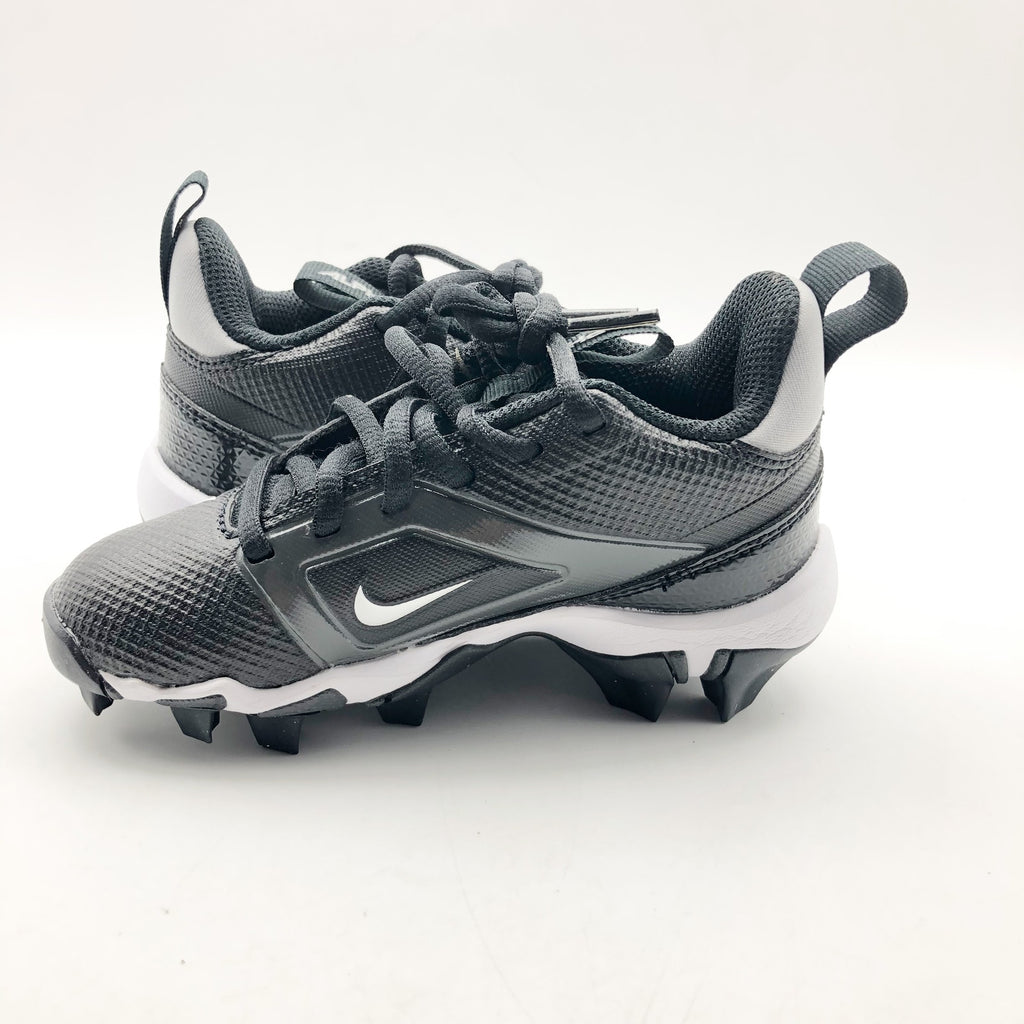Nike Kids Alpha Menace 4 Shark Football Cleats Size 13 Black Grey White NWOB