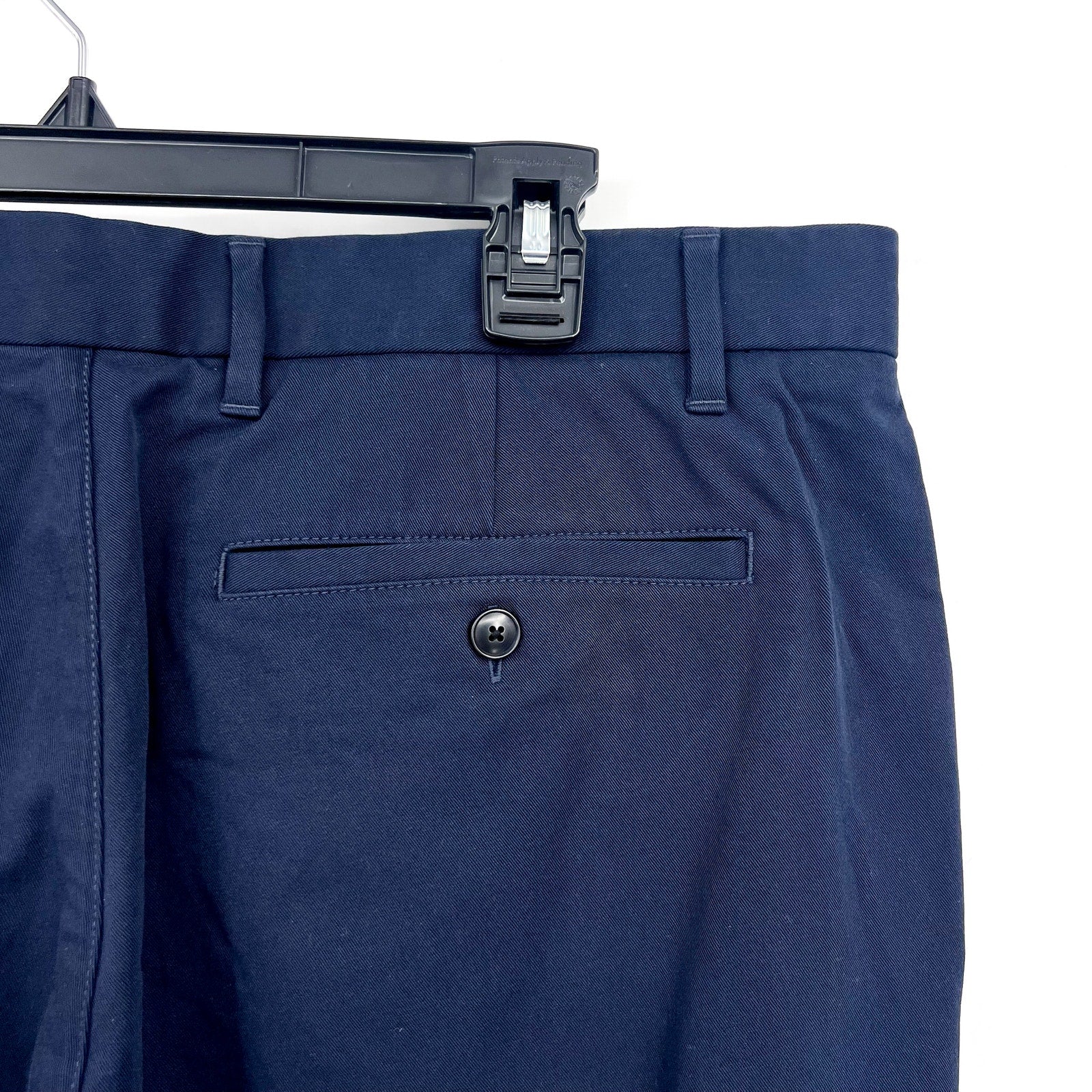 EVERLANE UNIFORM Men's The Performance Chino 36x32 Navy Blue Pants NWT