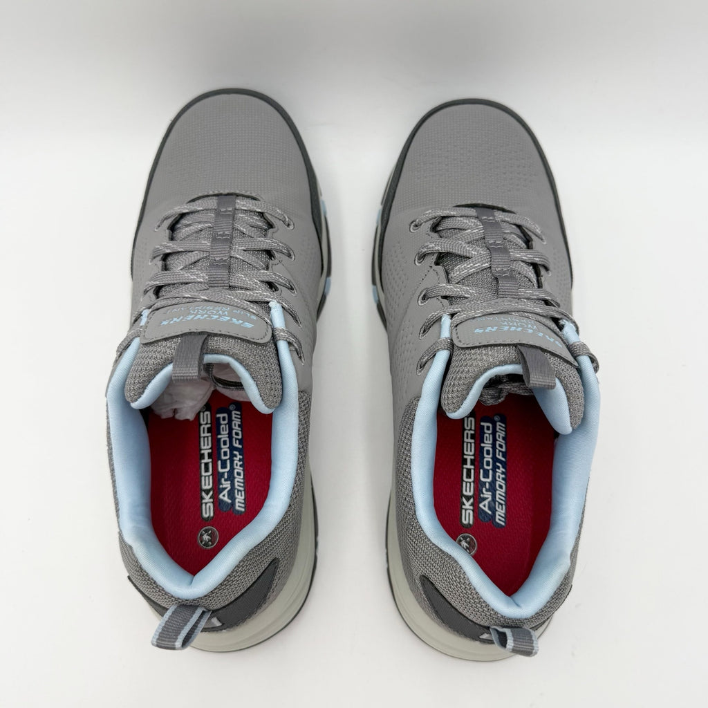 Skechers Womens Trego Astallet Work Shoes Size 7.5 Grey Comp Toe SR Sneakers NIB