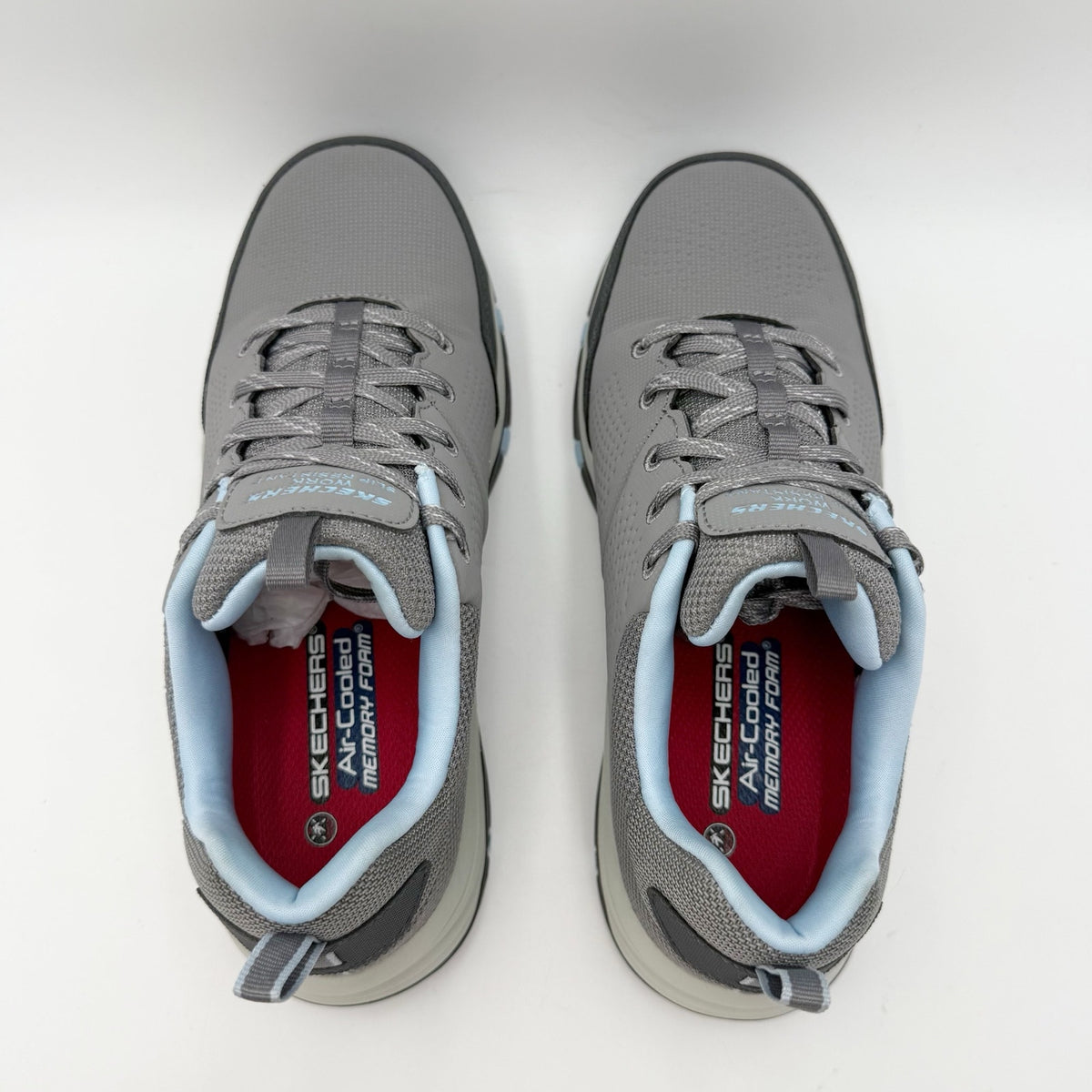 Skechers Womens Trego Astallet Work Shoes Size 7.5 Grey Comp Toe SR Sneakers NIB