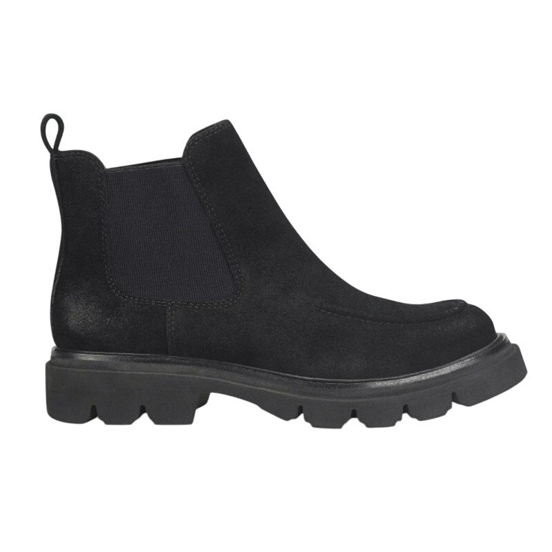 Sofft Womens Samira Chelsea Ankle Boots Size 9 M EU 39.5 Black Suede NIB