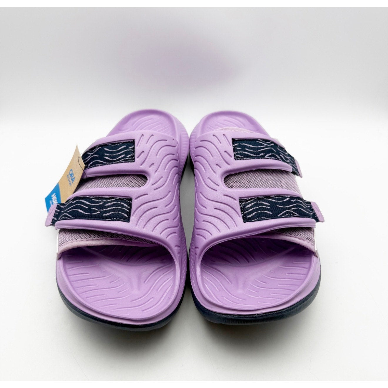 Hoka Mens Ora Luxe Slide Sandals Size 13 EU 48 Violet Purple NWT