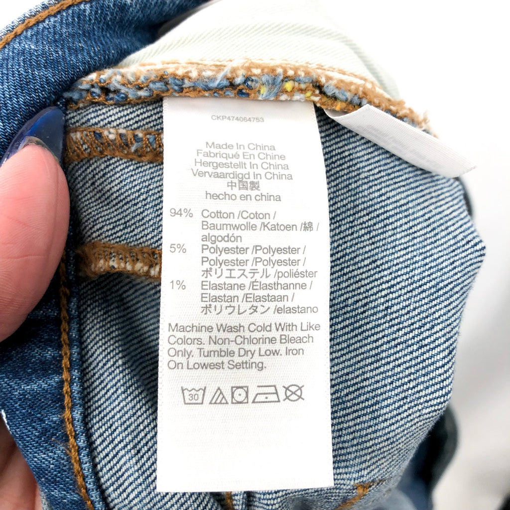 MADEWELL Men's 1991 Selvedge Jeans 40x30 Blue Norwood Straight Leg NK926 NWT