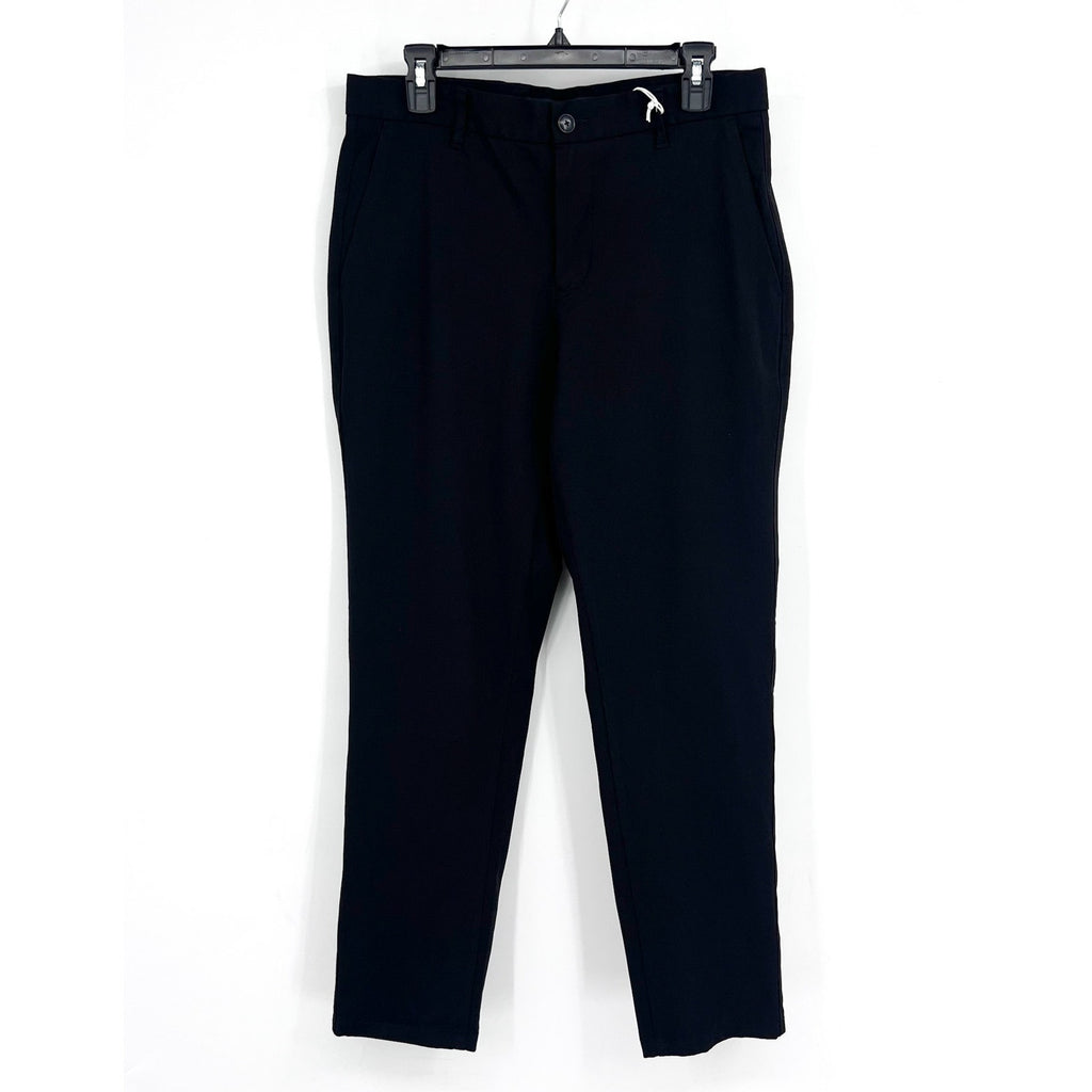 EVERLANE Uniform Mens Performance Chino Pants 32x30 Black Athletic Fit NWT
