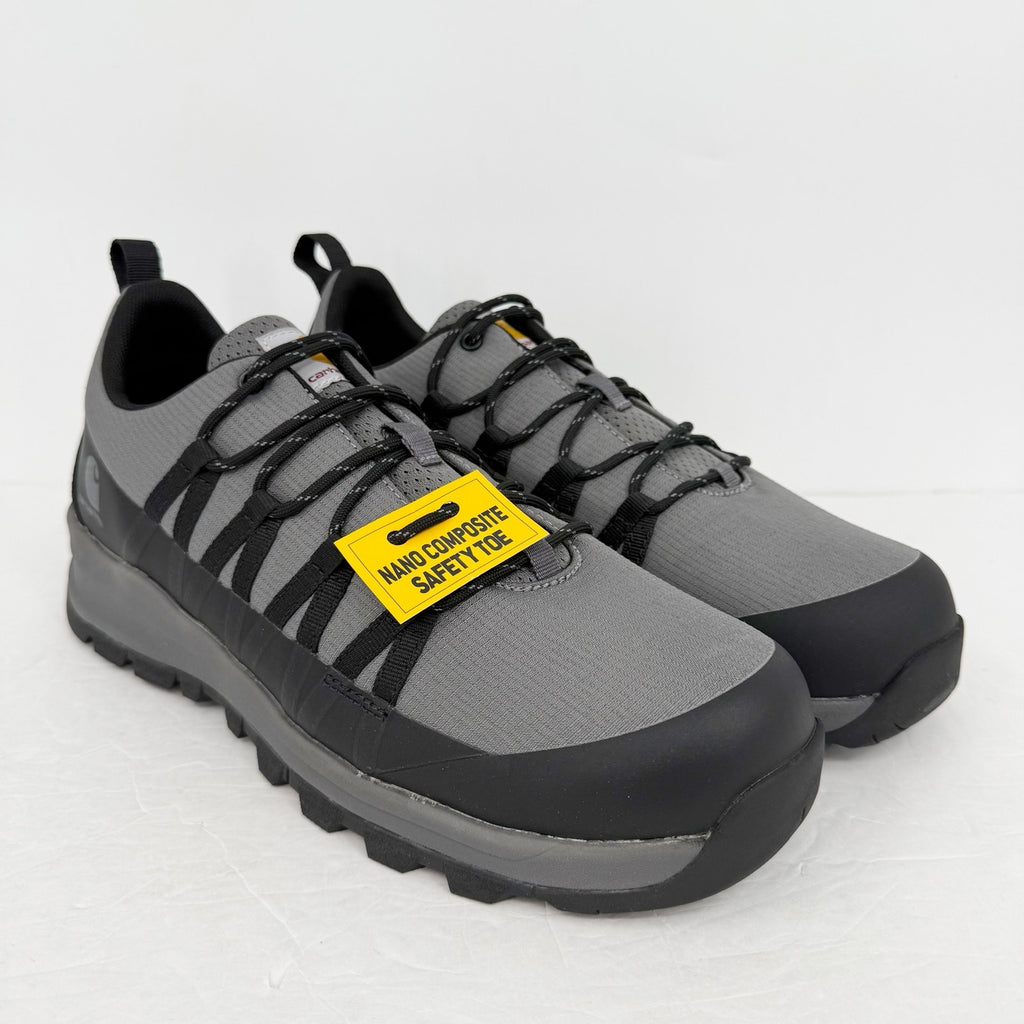 Carhartt Mens Gilmore Ripstop Work Sneakers US 14 M Grey Black SR Nano Toe NIB