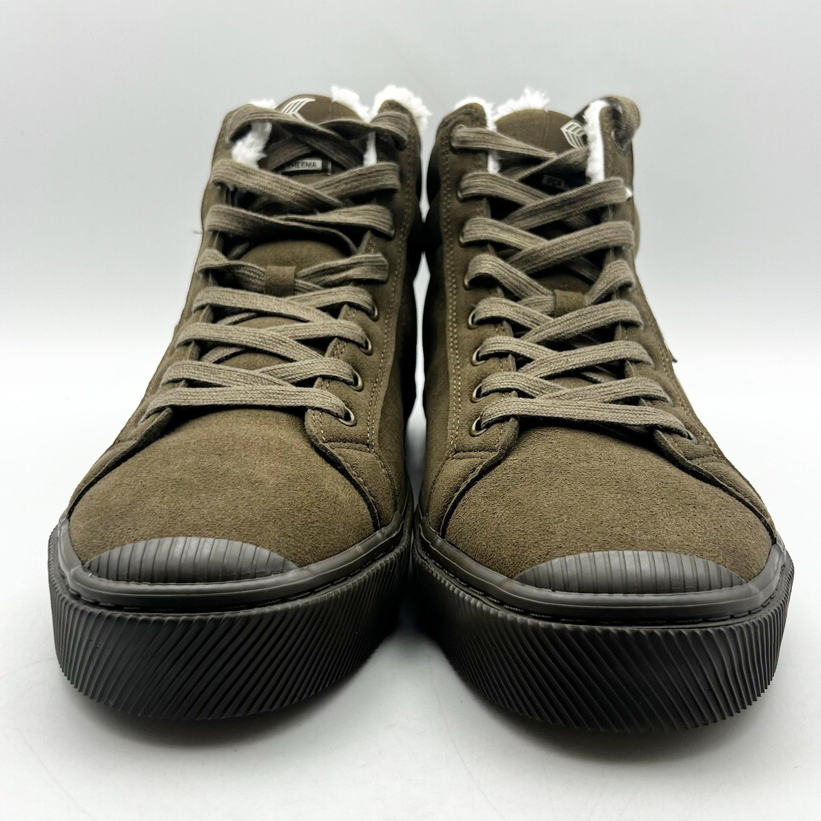 Cariuma Women's OCA Therma High Sneaker Boots Size 9 Teak Brown Suede NIB