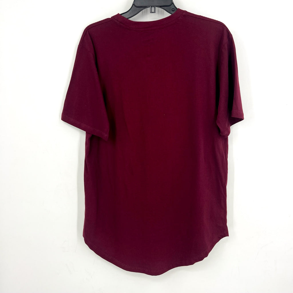 THREE SQUARE Womens Texas A&M Text 1876 T-Shirt XL Maroon Red Short Sleeve NWT