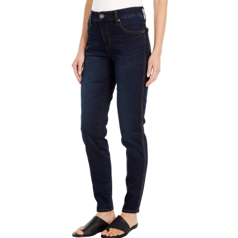 KUT FROM THE KLOTH Womens Diana Skinny Jeans Size 2 Blue Medium Wash Stretch NWT