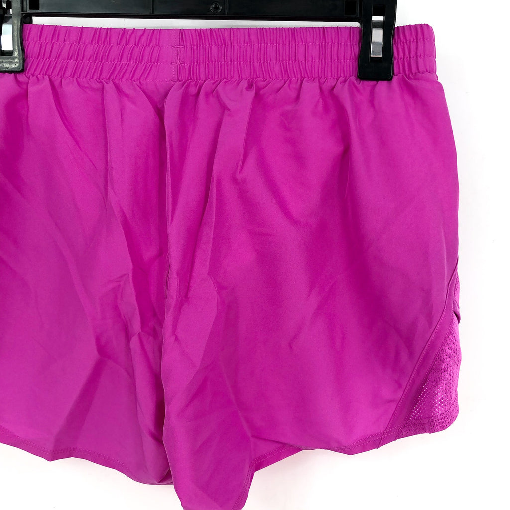 UNDER ARMOUR Women's Fly By Athletic Shorts Small Pink Magenta 3" Inseam NWT