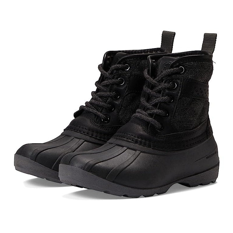 Kamik Girls Mid-Calf Winter Boots US 12 EU 30 Black Waterproof Insulated NIB