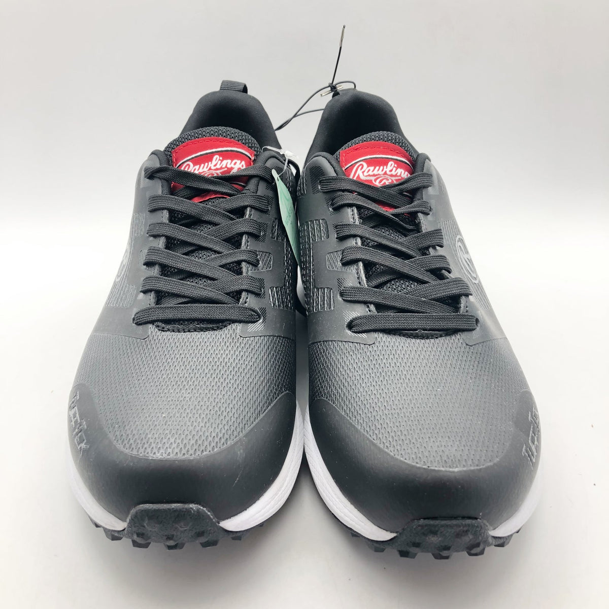 Rawlings League Turf Baseball Cleats Mens 6.5 Womens 8 WIDE Black NIB