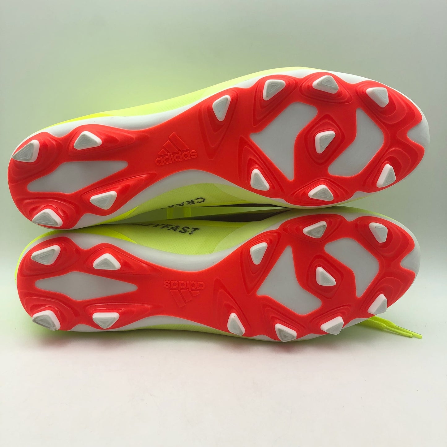 Adidas Mens X Crazyfast Club Flexible Ground Soccer Cleats 11.5 Yellow NWOB