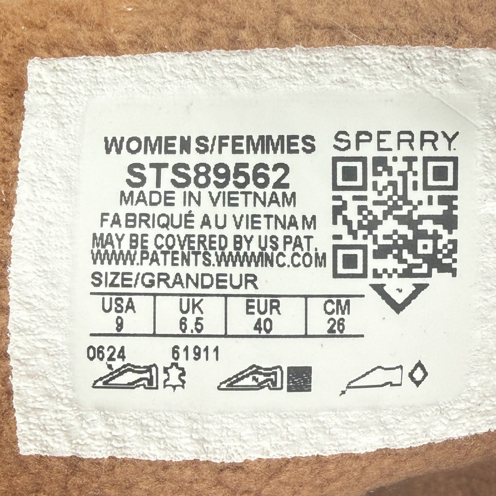 Sperry Womens Torrent Lace-up Ankle Boots Size 9 M Tan Leather Waterproof NIB