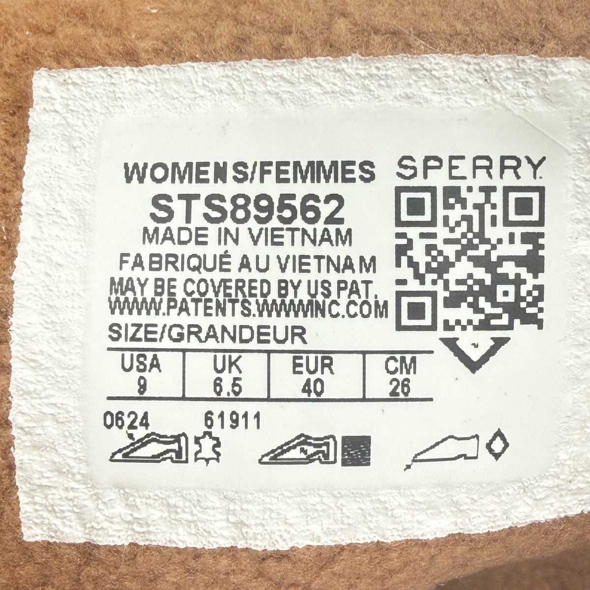 Sperry Womens Torrent Lace-up Ankle Boots Size 9 M Tan Leather Waterproof NIB