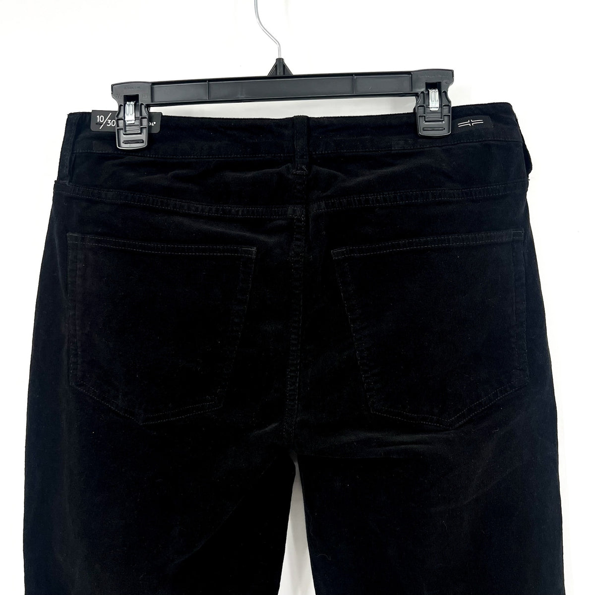 Liverpool Women's Marley Girlfriend Jeans SIZE 10 30 Black Corduroy Stretch NWT