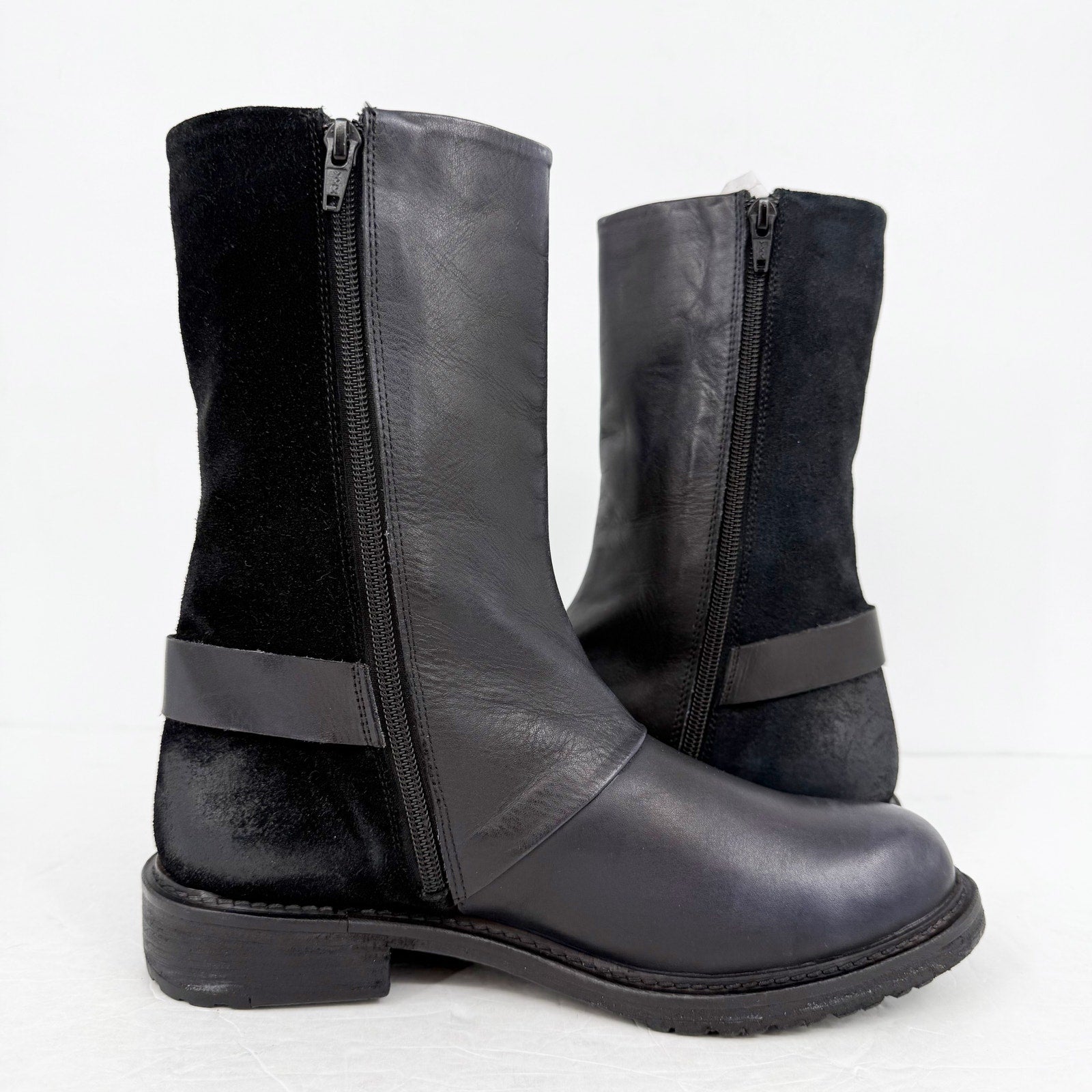 Vintage Foundry Womens Camila Bootie US 8.5 EU 39 Black Leather NIB