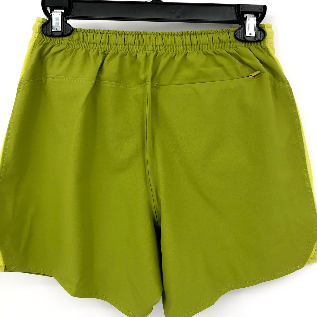 OUTDOOR VOICES Mens High Stride Athletic Shorts XL Green 5" Inseam NWT