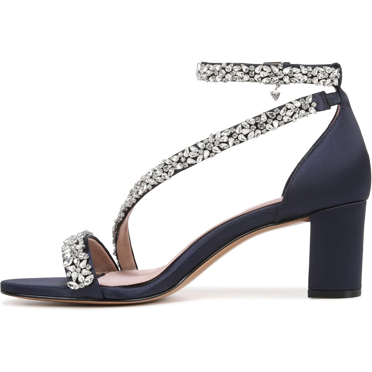 Pnina Tornai for Naturalizer Womens Ahava Heels Size 12 Blue Crystal Sandals NIB