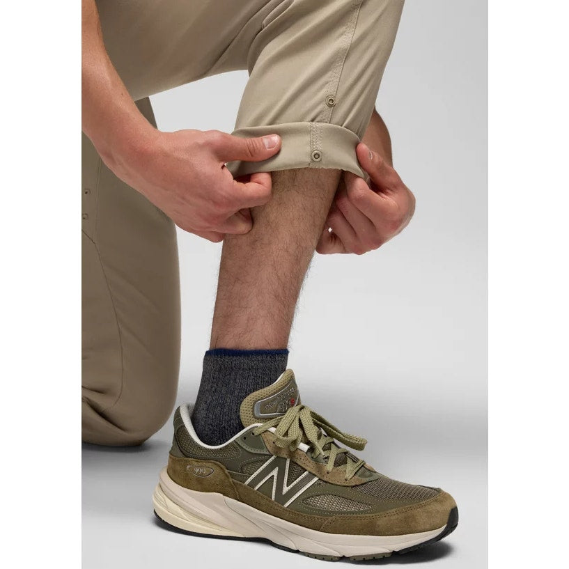 PRANA Men's Zion Straight Pants 35x30 Tan Sandbar Slim Fit Stretch Outdoors NWT