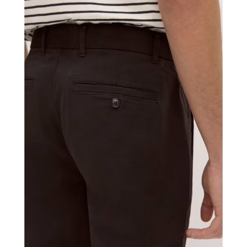 Everlane Uniform Men's Performance Chino Pants 29X28 Black Flat Front NWT