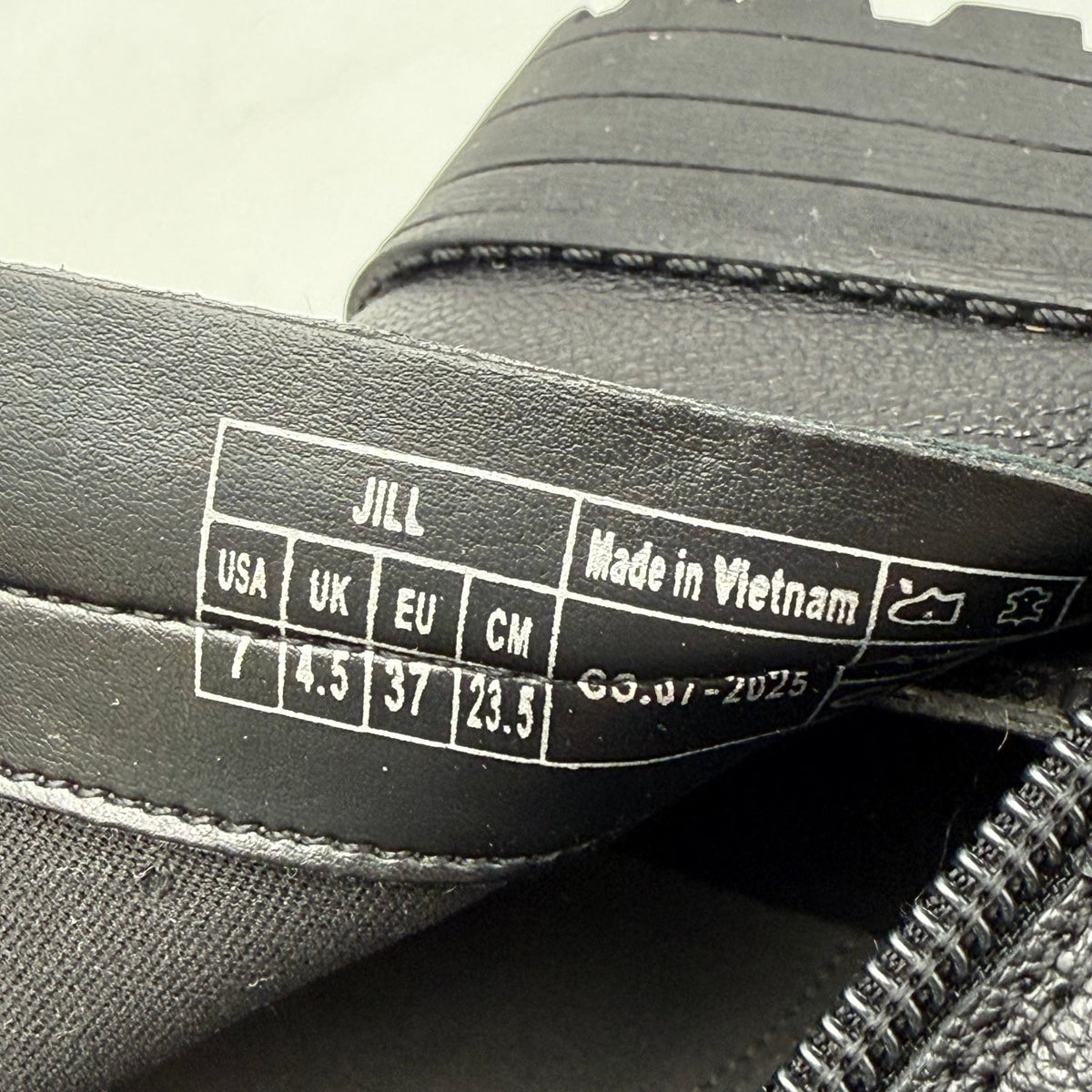 Vionic Womens Jill Zip Ankle Boots Size 7 EU 37 Black Leather Buckle NWOB