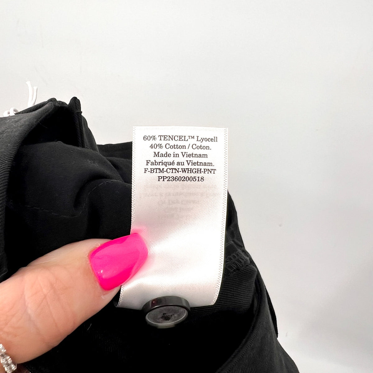 Everlane Womens The Way-High Drape Pants Size 6 Black 31" Inseam Pleated NWT