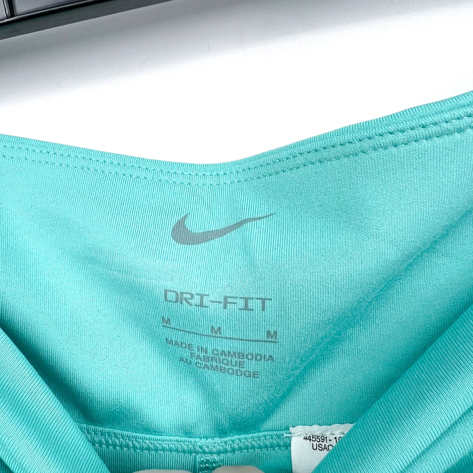 NIKE Women's Dri-Fit  Pleated Tennis Skirt Medium Glacier Blue Print Skort NWT