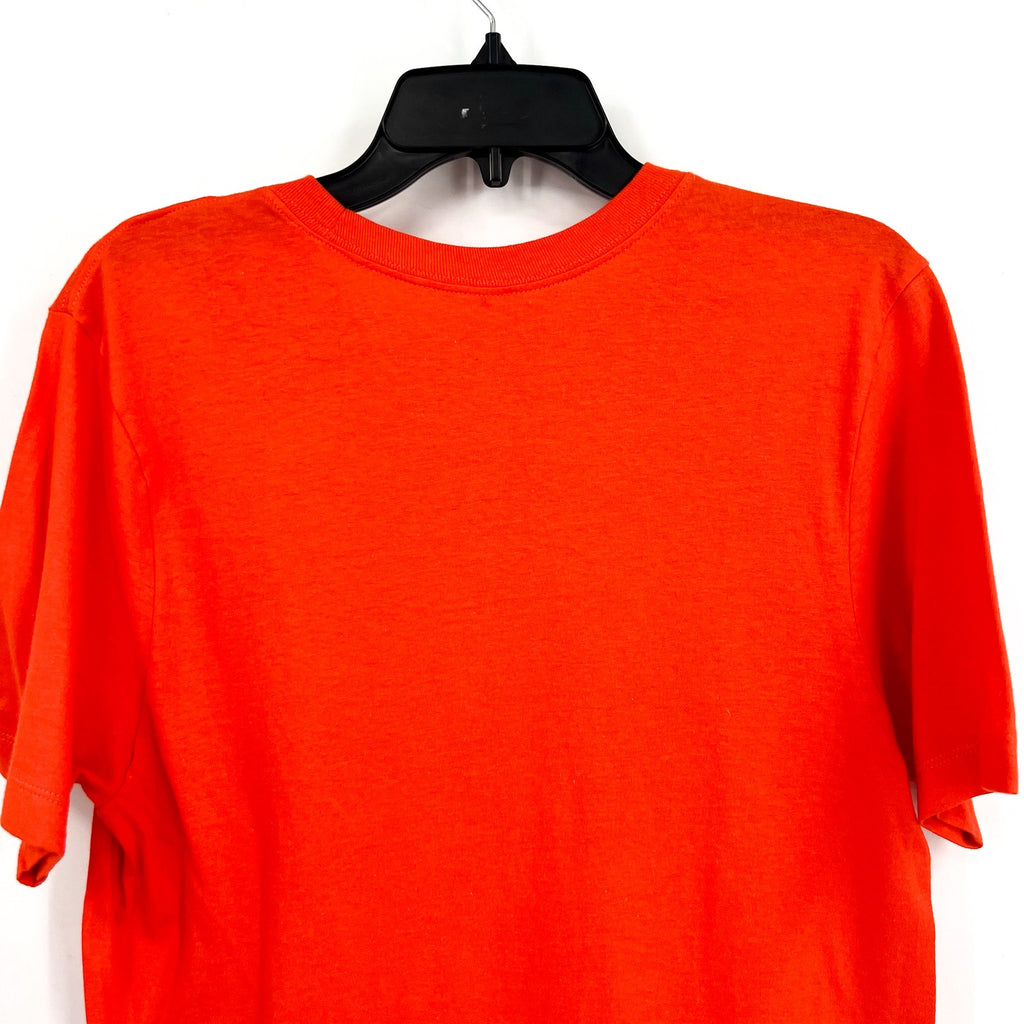 NIKE Mens Houston Astros Graphic T-shirt Small Orange Bracket Team Phrase NWT