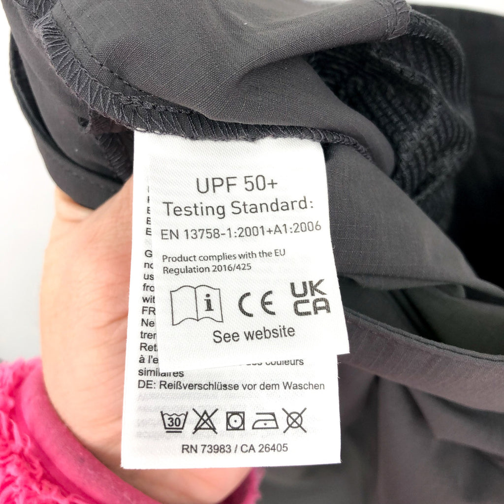 HELLY HANSEN Men's HH Quick Dry Pants 30X31 Grey Ebony Lightweight Outdoor NWT
