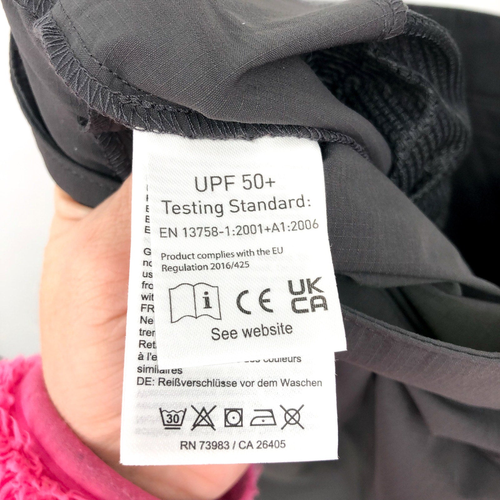 HELLY HANSEN Men's HH Quick Dry Pants 30X31 Grey Ebony Lightweight Outdoor NWT